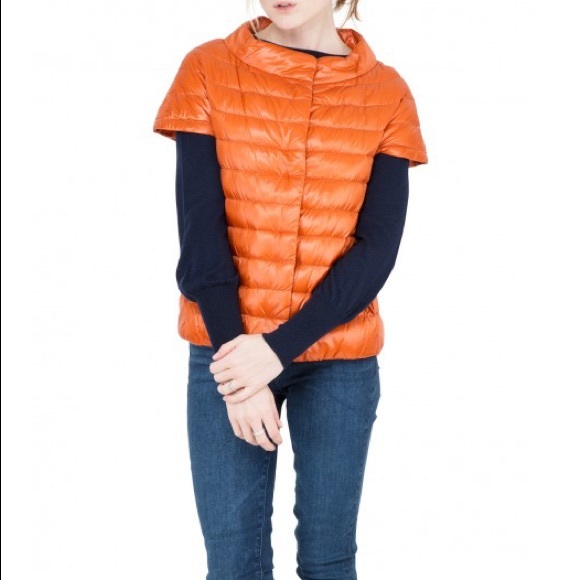 herno cap sleeve jacket